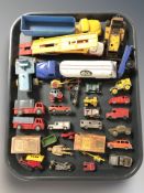 20th century die cast cars and delivery vans including Lone Star, Tonka, etc.