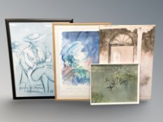 A William Tillyer gallery print,