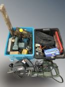 A quantity of hand and power tools,