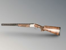 A Browning 525, 12 bore over / under single trigger multi-choke shotgun, 30