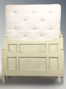 A modern 4 ft 6 bedframe, with interior.