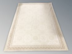 A machine made Aubusson-style rug, 237 cm x 165 cm.