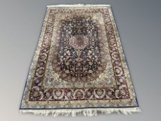 An Isfahan rug, Central Iran, 260 cm x 159 cm.