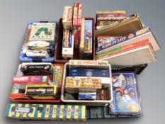 A large quantity of board games and puzzles (one pallet)