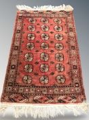 An antique Turkoman rug, Afghanistan,