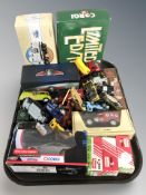 A Corgi 97952 Foden tanker Hovis die cast model, several further boxed Corgi models,