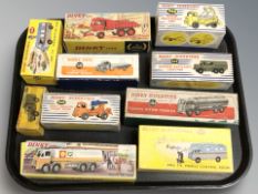 A collection of boxed Dinky Toys and Dinky Supertoys die cast models, as illustrated.