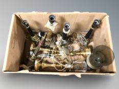 Continental lamp bases (one box)