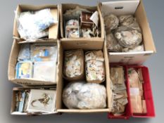 A vast quantity of 20th century world stamps.