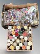 A very large quantity of Anchor wool in various colours, the majority in 8 metre lengths,