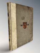 Crawhall, Joseph : Chorographia, or a Survey of Newcastle Upon Tyne, 1649, publisher Andrew Reid,