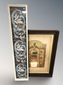 A United Society of Boiler Makers, Iron and Steel Shipbuilders presentation certificate,