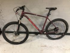 A Specialized Rockrider bike, frame 20