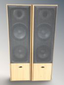 A pair of Baze E2000 speakers, height 75 cm.