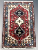 A Yalameh rug, Northern Isfahan, Iran,