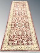 A Zeigler runner, 367 cm x 125 cm.