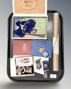 Two silver Masonic lodge medals together with further medals and related booklets and ephemera