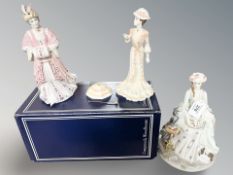 A Royal Worcester figure 'Poetry' No.