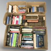 A large quantity of antique and later volumes including gardening, art, ornithology, reference, etc.