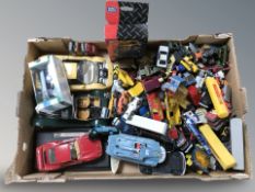 Boxed and unboxed die cast models including Bburago, Majorette, Corgi Juniors, etc.