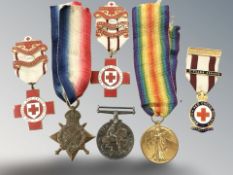 A First World War trio awarded to Pvt A W Poole, Royal Berskhire Regiment, comprising 1914-15 Star,