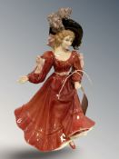 A Royal Doulton china figure : Figure of the Year 1993 - Patricia, HN M3365, height 23 cm.