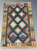 A Maimana Kilim rug, 148 cm x 104 cm.