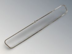 A 9ct gold necklace, length 45cm CONDITION REPORT: 4.