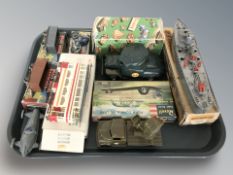 A group of vintage models including Revel, Tri-Ang, Graham Farish, etc.