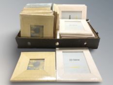 A quantity of rustic photograph frames (one box)