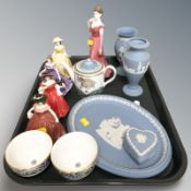 A Coalport Ladies of Fashion figure 'Lady in Red',