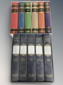 The Folio Society : A History of England, five volume book set,