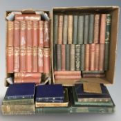Assorted volumes including Dickens, Jane Austin, Defoe,