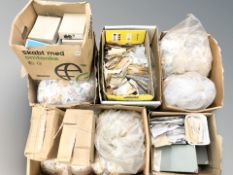 A vast quantity of world stamps.