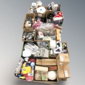 A large quantity of ex-retail stock items, electricals, etc.