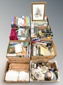A large quantity of puzzles, collectables, prints, homewares, books,