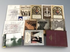 A group of ephemera, Royal Coronation booklets,