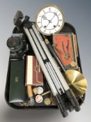 A Minolta Dynax 3XI camera, a camera tripod, a Cross ballpoint pen and propelling pencil, in box,