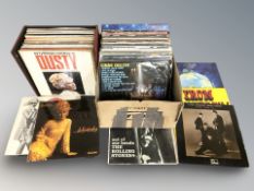 Vinyl LP records to include The Rolling Stones, Crosby Stills & Nash, Neil Young, Joni Mitchell,
