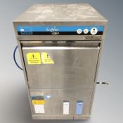An Maiko Ecostar 430F commercial washer.
