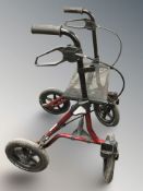 A mobility walking aid.