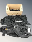 Several outdoor coats including Superdry, Karrimor, etc.