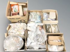 A vast quantity of world stamps.