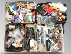 A large quantity of modern toys, figurines, etc.