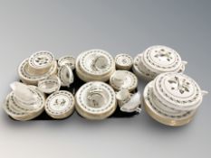 Approximately one hundred and two pieces of Royal Worcester Bernina tea,