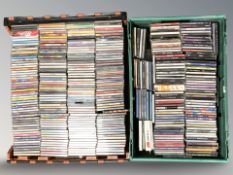 A quantity of CDs (2 boxes)