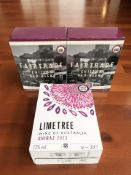 Three sets of boxed wine to include Limetree shiraz 2023 and Fairtrade Chilean red blend.