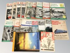 A collection of model railway ephemeral, booklets,