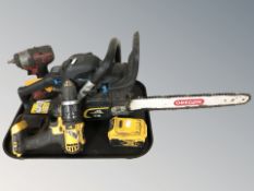 A McCulloch CS35 S chain saw,