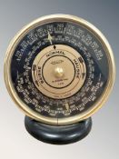 A mid 20th century Jaeger barometer,